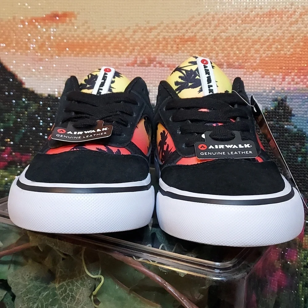 Boys Airwalk Huntington Sneaker Black Tie